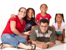 Pastor Jeremy Straus, Nicole Straus and daughters